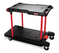 Rubbermaid Commercial Products Commercial Products FG430000BLA Chariot Utilitaire Convertible, Noir