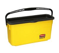 Rubbermaid Commercial Products Commercial Products FGQ95088YEL Seau de Chargement pour Franges de Nettoyage Microfibres Hygen, Jaune