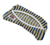 Rubbermaid Commercial Products commerciales 8 FGQ88100YL00 Hygen Quick Connect Flexible avec Brosse de balai en microfibre-Jaune-Lot de 12