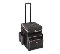 Rubbermaid Commercial Products Executive Quick Cart | Chariot de Service pour Nettoyage à Roulettes | Gris Foncé, Taille M