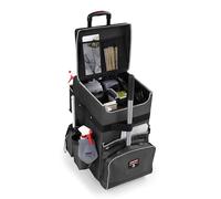 Rubbermaid Commercial Products Executive Quick Cart Taille L Gris Foncé - Chariot Mobile Polyvalent pour Entretien, Santé et Éducation - 1902465