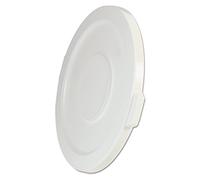 Rubbermaid Commercial Products FG263100WHT Round Couvercle Brute Conteneur pour L653 121,1 bin litre