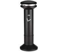 Rubbermaid Commercial Products FG9W3400BLA Poubelle Cendrier Rubbermaid Infinity pour Cigarettes Haute Capacité 25,4 L