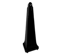Rubbermaid Commercial Products GroundsKeeper Cendrier Extérieur sur Pied | Bac de Rétention pour Cigarettes | 100 cm, Noir