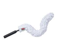 Rubbermaid Commercial Products HYGEN Flexi Wand Quick Connect | Avec housse microfibre, Flexible, Compatible manches HYGEN Quick-Connect, Blanc