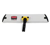 Rubbermaid Commercial Products Hygen Support Quick Connect 40 cm Jaune - avec Velcro, pour IRM, Hôpitaux et Nettoyage Professionnel - R034562