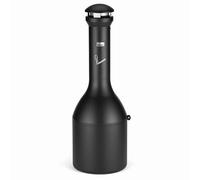 Rubbermaid Commercial Products Infinity Genie Cendrier Extérieur sur Pied | Grand Bac de Rétention pour Cigarettes | Noir