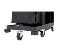 Rubbermaid Commercial Products Kit Pare-Chocs Pour Chariot D’Entretien Noir - Protection Antichoc Pour Réduire Les Dégâts Murs Et Meubles - 2202588
