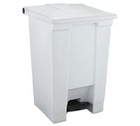 Rubbermaid - Step-On Classic Container 45,4 litres - Polyéthylène - Blanc