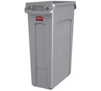 Rubbermaid Commercial Products Slim Jim collecteur déchets gris 87 litres