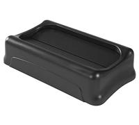RUBBERMAID Couvercle PE noir L297xP521mm pour collecteur de tri 60/87l Couvercle basculant - FG267360BLA