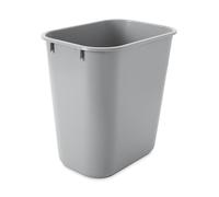 Rubbermaid Fg295500gray Corbeille rectangulaire, 12.9 l, gris (lot de 12)