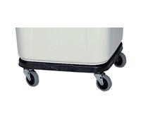 Rubbermaid FG353000BLA : Chariot de transport Rubbermaid pour conteneurs BRUTE, modèle carré