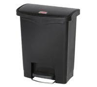 Rubbermaid Slim Jim - 30L - Noir