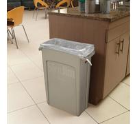 Rubbermaid Slim Jim Poubelle - 60 L - Gris