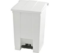 Rubbermaid - Step-On Classic Container 45,4 litres - Polyéthylène - Blanc