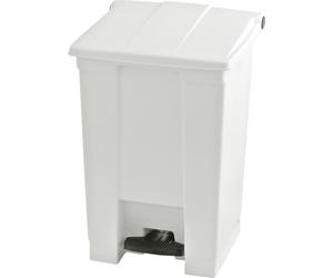 Rubbermaid - Step-On Classic Container 45,4 litres - Polyéthylène - Blanc