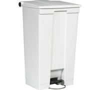Rubbermaid - Step-On Classic Container 87 litres - Polyéthylène - Blanc