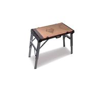 Rubi Table de travail 66924 – 4 en 1 réglable et pliante – 115 × 52 × 80 cm Blanc G
