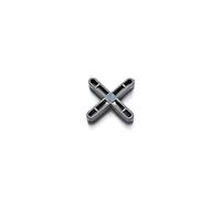 RUBI | Croisillons pour Joints pour la Pose de Carreaux en Céramique et de Revêtements | 5 mm 1000 Unité | Format moyen | Base du Matériau Sans Impuretés ni Imperfections