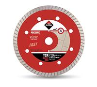 Rubi Disque diamant TCR 115 Superpro – turbo pour grès porcelaineux 115 x 22,2 mm