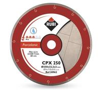 Rubi Disque diamant Cpx 250 X 25,4Mm Pro, pour grès porcelaineux