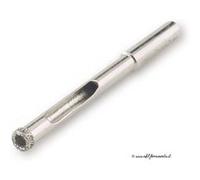 Trépan diamanté électro-déposé RUBI-TREPAN EASY GRES 6,5 MM C/A EAU pour perçeuse électrique sans percussion