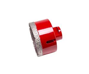 RUBI | Trépans Diamantés pour Percer à Sec des Matériaux en Céramique, Revêtements, Grès et Grès Cerame | 14.000 tr./min | TREPAN DRYGRES Ø 75 MM. (05992)