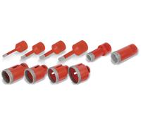 RUBI | Trépans Diamantés pour Percer à Sec des Matériaux en Céramique, Revêtements, Grès et Grès Cerame | 14.000 tr./min | TREPAN DRYGRES Ø 12 MM. (05991)