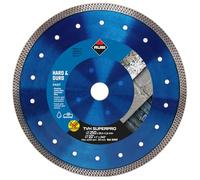 Rubi TVH Superpro Disque à tronçonner diamanté pour matériaux durs 250 x 25,4 x 1,6 mm