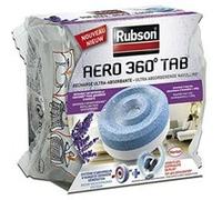Rubson Recharge absorbeur d'humidité Aéro 360 – Lavande relaxante 1 recharge 450 g