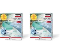 Rubson - Absorbeur d'Humidité Aero 360° Couleur Azur (1 appareil + 1 recharge de 450 g) - Absorbeur anti-humidité pour pièce jusqu'à 20 m² - Déshumidificateur d'air anti-odeur et anti-moisissure