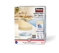 Rubson - Absorbeur d'Humidité Aero 360° Couleur Crème (1 appareil + 1 recharge de 450 g) - Absorbeur anti-humidité pour pièce jusqu'à 20 m² - Déshumidificateur d'air anti-odeur et anti-moisissure