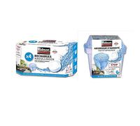 Rubson Absorbeur d'humidité Basic 20 m² Incluant une Recharge + Lot de 4 Recharges Universelles pour Déshumidificateur Rubson Basic