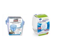 RUBSON absorbeur d'humidité "Basic" pour pièce de 20 m² - contient une recharge & UHU Air Max ambiance - Absorbeur d'humidité très rapide et efficace, blanc, un absorbeur de 100g et 1 recharge tab