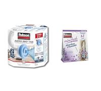 Rubson AERO 360° Recharges en tabs neutres pour absorbeur d'humidité & Minifresh | Absorbeur d’humidité parfum lavande (2 sachets de 50 g) - Idéal pour dressing, penderie, tiroir et placard