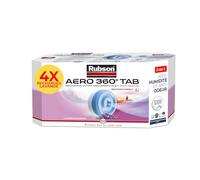 Rubson Recharge absorbeur Aero 360° – Lavande relaxante, anti-odeurs – Lot de 4