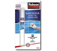 Rubson - Blanchisseur Joint de Carrelage (feutre de 7 ml) - Stylo blanchissant facile à appliquer pour joints de carrelage - Blancheur et protection longue durée