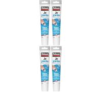 Rubson Je Jointe Mastic Transparent 50 ml, mastic étanche anti-moisissure en tube prêt à l'emploi, mastic silicone durable pour joints sanitaires spécial Bain & Cuisine (Lot de 4)