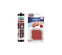 Rubson | Mastic FT 101 Blanc (cartouche de 280 ml) - Mastic polymère pour joints, fissures & Lisseur, outil pour lisser tous les types de joints - adapté à toutes les formules de mastic