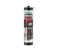 Rubson Mastic FT 101 Joint Fissure et Colle Ton Pierre (cartouche 280 ml) - Mastic polyvalent tous matériaux - Étanche et résistant