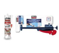 Rubson Mastic Perfect Home Universal Multi-Applications acajou - 280 ml, inclus Super Pistolet Mastic Easy Service, mastic élastique & puissant, pour fissures et joints en silicone acajou