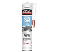 Rubson Mastic silicone sanitaire SA transparent 300ml