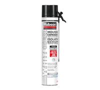 Rubson Mousse Expansive Isolation Thermique et Phonique, Blanche, Aérosol Pistolable de 750 ml (Lot de 3)