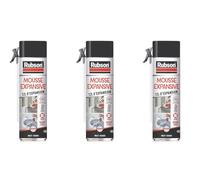 Rubson | Mousse Expansive Multi-Usages (aérosol de 300 ml) Blanche - Mousse polyuréthane pour isolation, calage et rebouchage - Mousse blanche avec 12 litres d'expansion