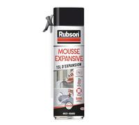 Rubson Mousse expansive aérosol 345 ml – Multi-usages Blanc