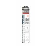 Rubson Mousse Expansive WhiteTeq Pistolable Blanc (aérosol de 750 ml) - Isolation thermique & phonique haute performance, structure dense, jusqu’à 33L, résistante UV