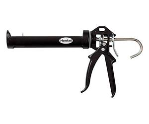 RUBSON Pistolet Démultipliant Profi - Pistolet applicateur pour tout type de mastic- ultra solide, résiste aux chocs, Noir