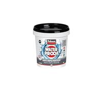 Rubson revêtement Waterproof Anti fuite Noir 1kg pour réparation et étanchéité, protecteur de toiture à base de silicone
