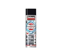 Rubson Revêtement Waterproof en Spray Anti-Fuites Noir (aérosol 300ml), pour colmater fuites et fissures, caoutchouc liquide pour réparations, séchage rapide